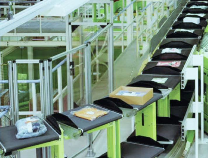 智能動(dòng)軌軌道機(jī)器人分揀系統(tǒng)