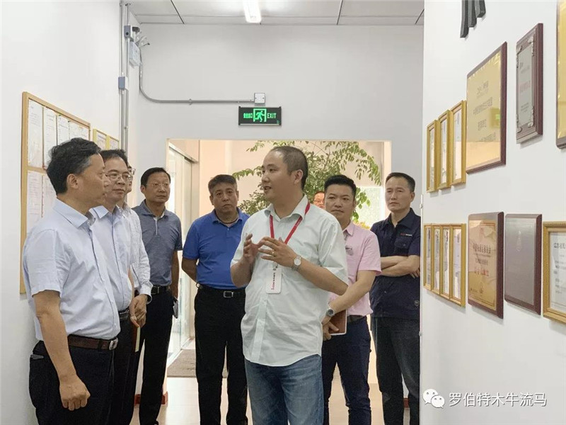 蘇州工業(yè)園區(qū)黨工委委員王帥風一行調(diào)研“木牛流馬”