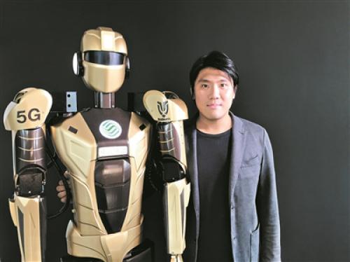 5G動(dòng)作傳感高危作業(yè)“機(jī)器人”駕到