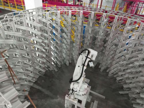 環(huán)型機器人貨架