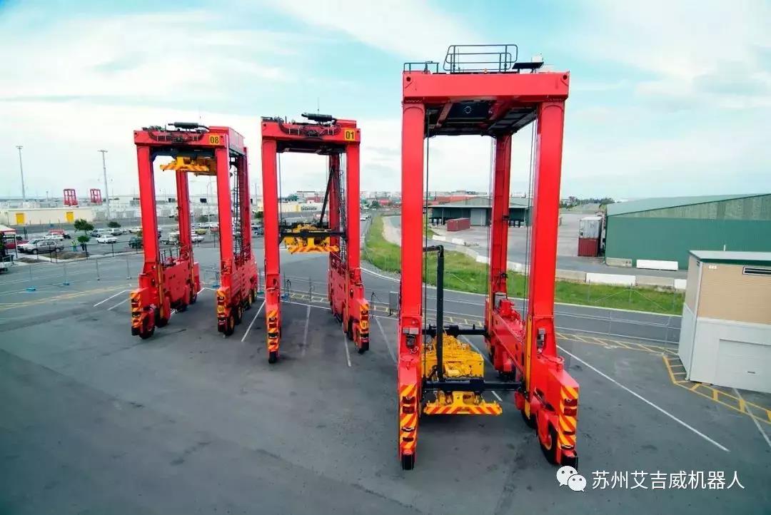 【AGV艾吉威】無人碼頭與智能AGV