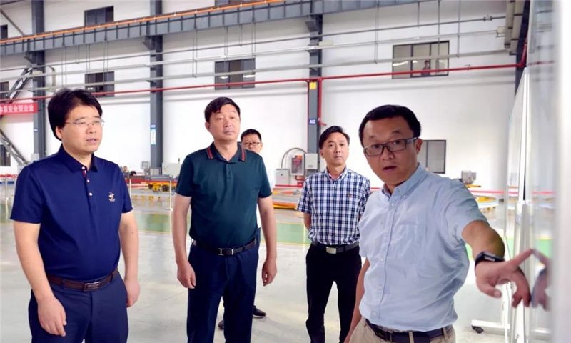 蕪湖空港投資發(fā)展有限公司總經(jīng)理曹小明到昆船調(diào)研