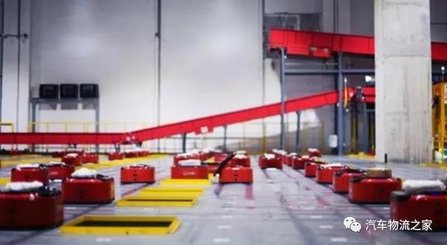 國(guó)內(nèi)最大的汽車(chē)物流無(wú)人倉(cāng)