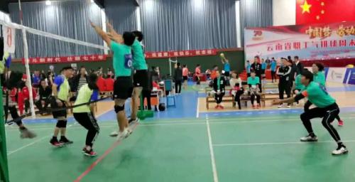 昆船公司獲云南省職工氣排球賽道德風(fēng)尚獎