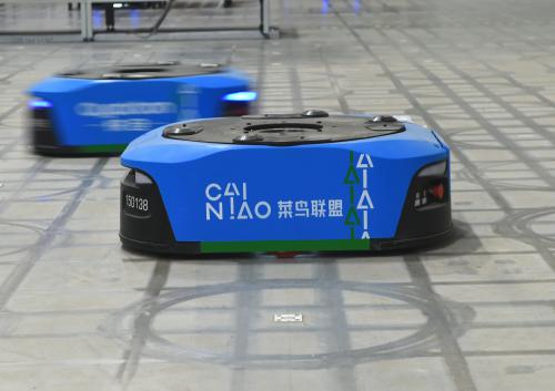 新一代智能倉(cāng)上線 超千臺(tái)機(jī)器人聯(lián)手為雙11物流提速