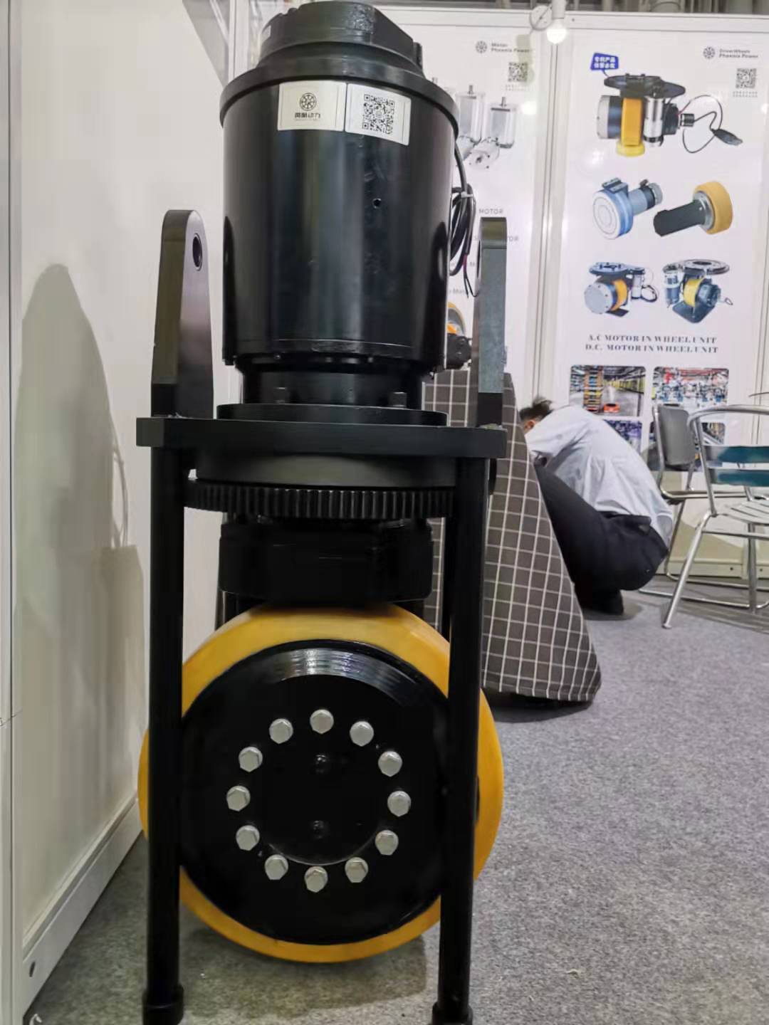 鳳凰動(dòng)力聚專注AGV驅(qū)動(dòng)系統(tǒng)總成15年的功力，亮相亞洲物流展