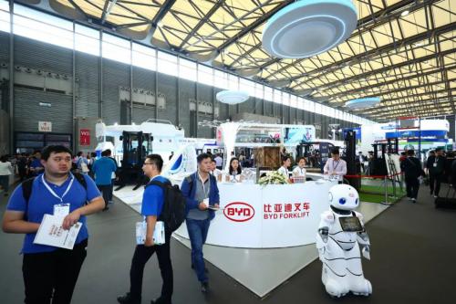 立新境、塑未來，比亞迪叉車勁現(xiàn)2019 CeMAT ASIA