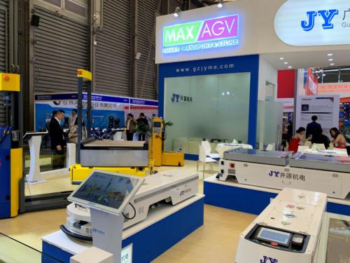 全球高端用戶一致的選擇——井源機電攜多款經(jīng)典AGV參展亞洲物流展