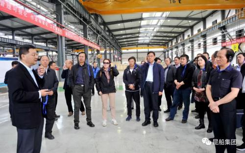 云南省委黨校廳級領(lǐng)導(dǎo)干部專題進(jìn)修班到昆船開展現(xiàn)場教學(xué)