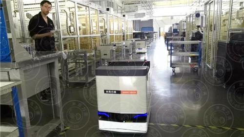 米克力美AGV助推智能工廠物流