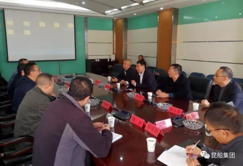 ?玉溪卷_煙廠楊明權(quán)指揮長一行到訪昆船