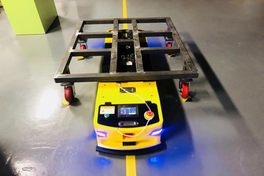 途靈：雙驅(qū)動雙向潛伏牽引式AGV TL-QF-290SX-001