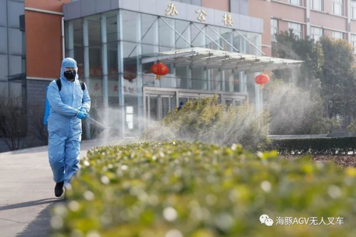 戰(zhàn)“疫”，海豚之星AGV機(jī)器人是認(rèn)真的