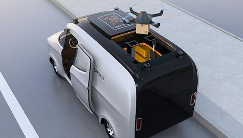 疫情之下外送壓力倍增，無(wú)人配送車(chē)紛紛上路