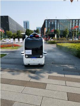 復(fù)工復(fù)產(chǎn)新科技！廣東移動5G無人防疫車亮相深圳