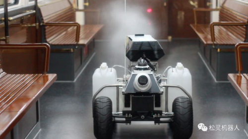 零接觸操作，松靈機(jī)器人聯(lián)手華為榮耀推出5G手機(jī)遠(yuǎn)程操控版本消毒機(jī)器人