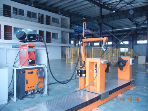 氣箱機(jī)器人焊接系統(tǒng)