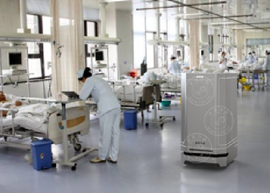 AI抗疫：醫(yī)療智能機器人在隔離區(qū)上崗