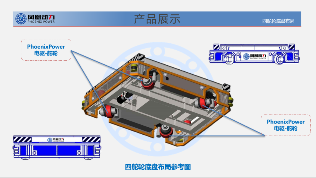 四舵輪AGV移動搬運機器人解決方案