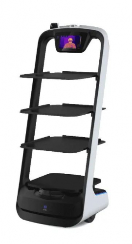 打出機器人防疫“組合拳”，普渡科技推出機器人自動測溫模塊