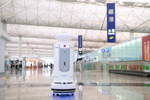 全球首家！香港機(jī)場(chǎng)消毒機(jī)器人登場(chǎng)