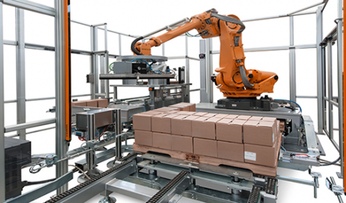 意歐斯工業(yè)智能機(jī)器人，實(shí)現(xiàn)自動(dòng)化無(wú)人倉(cāng)儲(chǔ)