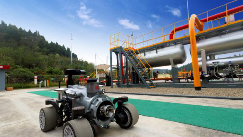 智能巡檢機器人在龍王廟組氣藏常態(tài)化運行