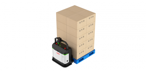 巨象物聯(lián)堆高式AGV