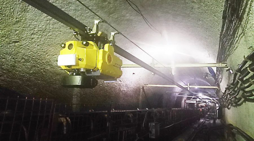 有你更安心！巡檢機(jī)器人“上崗”甘肅某大型煤礦