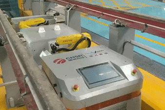 智能檢測機(jī)器人亮相北京動車段