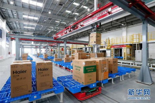 探訪山東青島大件物流智能無人倉