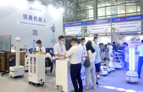 AI+創(chuàng)新 賦能未來生活 銳曼機(jī)器人亮相CITE2020展會(huì)