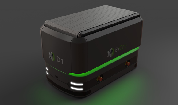 ExOne發(fā)布X1D1自動導(dǎo)引車概念圖