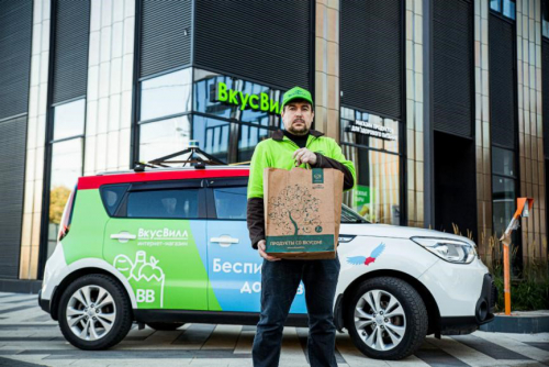 俄羅斯VkusVill商店采用無人車測試1公里交付！