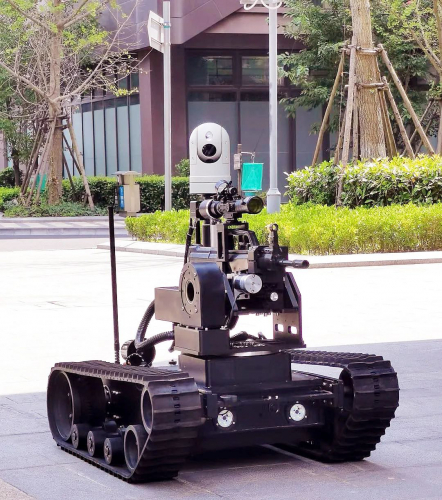 武裝打擊機器人：恐怖分子的冷酷終結者