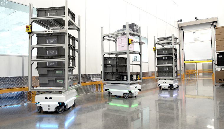 MiR自主移動機(jī)器人為企業(yè)提供高安全性的內(nèi)部物流解決方案