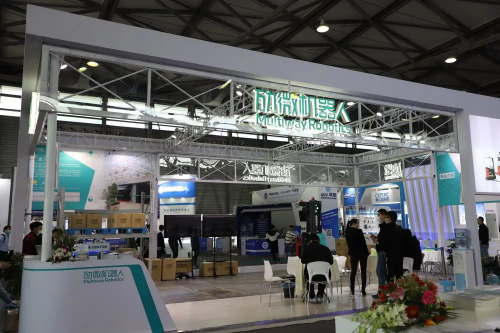 勱微機(jī)器人精彩亮相亞洲物流展，展出兩大全新無人叉車應(yīng)用場景