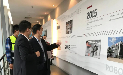 格力電器集團(tuán)來訪ABB機(jī)器人參觀交流