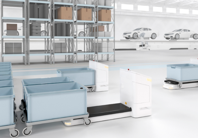 應(yīng)用案例 | 電感式安全傳感器為 AGV 提供可靠位置檢測(cè)