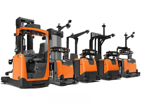 豐田推出兩款新型自動(dòng)倉(cāng)庫(kù)叉車