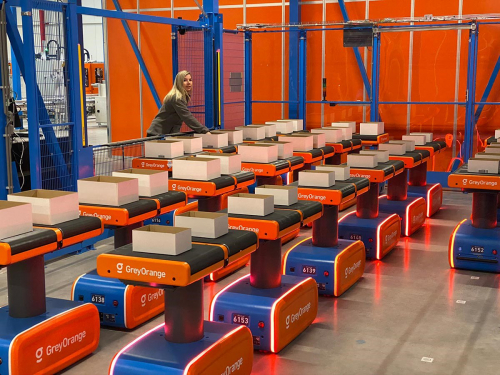 GreyOrange在荷蘭的Active Ant電子配送倉庫中部署了智能區(qū)域轉移功能