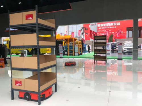 秀一波！林德叉車亮相濰柴動力2021年商務(wù)大會