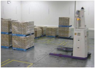 AIM  激光制導(dǎo)的深路存儲(chǔ)叉車AGV