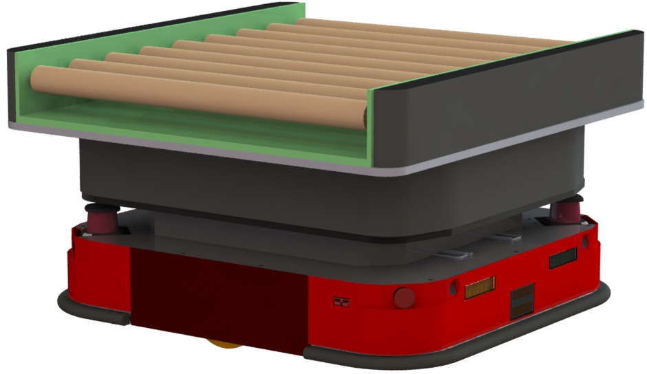 科鈦機器人|移載滾筒式AGV