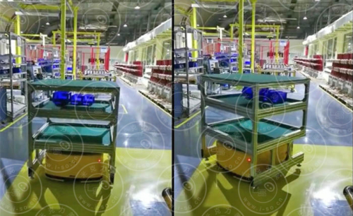 米克力美AGV物流方案落地電商倉儲(chǔ)項(xiàng)目