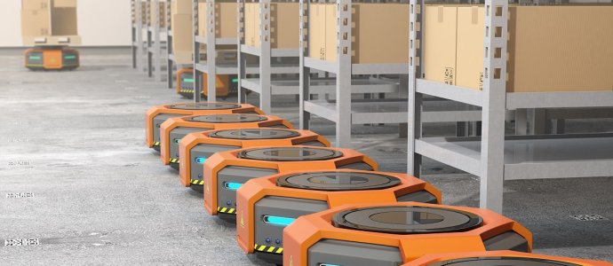 電掣風云  AGV移動小車無線充電系統(tǒng)