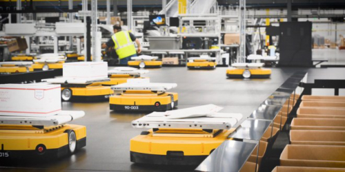 日本Yamato公司采用立鏢“小黃人”分揀解決方案