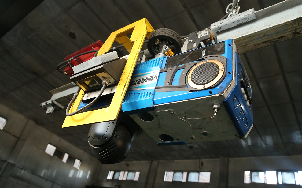 陜西蒲白建新煤化首套智能巡檢機器人“上崗亮相”