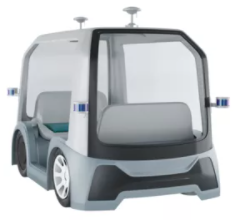 云樂(lè) “樂(lè)行”無(wú)人通勤車(chē)