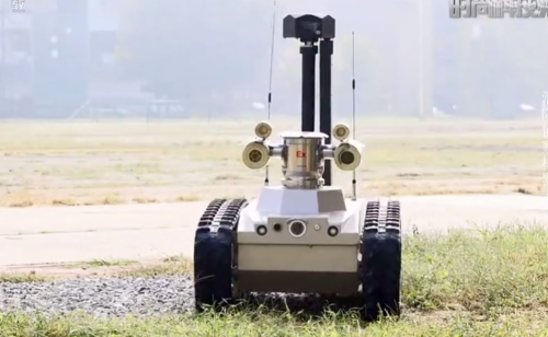 火場(chǎng)偵察尖兵！CCTV科教頻道聚焦中信重工開誠智能特種機(jī)器人